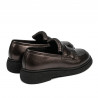 Chaussures décontractées femme 6081 marron nacré