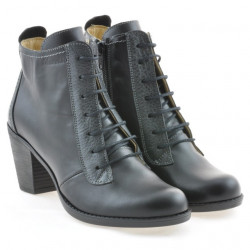 Bottes femme 3270 noir+gris