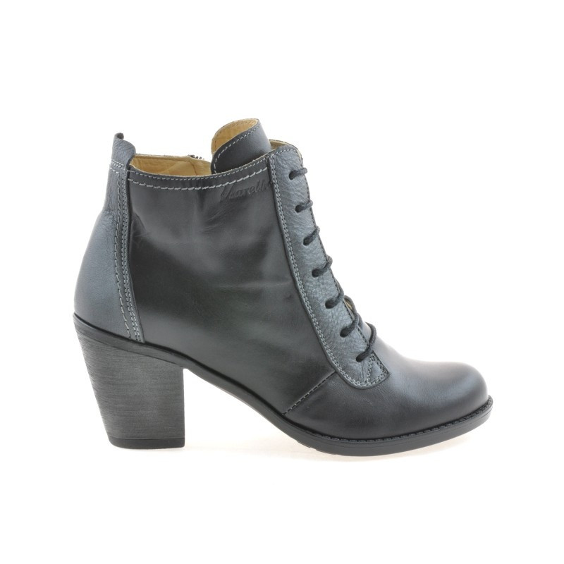Bottes femme 3270 noir+gris