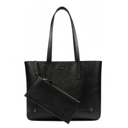 Sac à main femme épaule 030g noir saffiano
