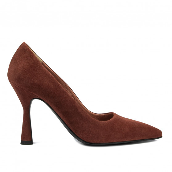 Chaussures élégantes femme 1322 cognac antilope