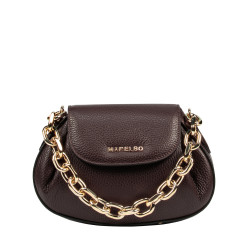 Sac à main pour femme à bandoulière 027g dark chocolate