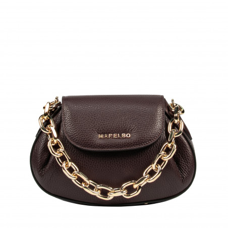 Sac à main pour femme à bandoulière 027g dark chocolate