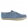 Baskets femme 623 indigo velours