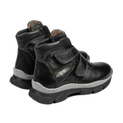 Bottes enfants 3024-1 noir combiné