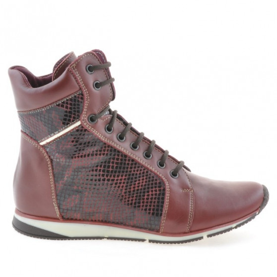 Bottes femme 3275 bordeaux combiné Bottes femme 3275 bordeaux combiné