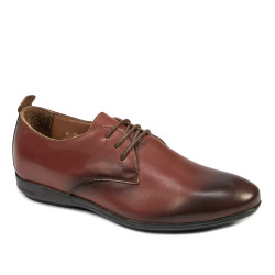 Chaussures élégantes adolescents 370 a cognac