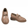 Chaussures décontractées femme 6080 latte