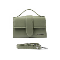 Sac à main pour femme 028g 01 vert armée