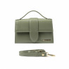Sac à main femme bandoulière 028g vert armée