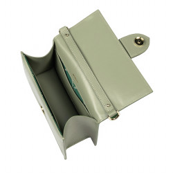 Sac à main femme bandoulière 028g vert armée