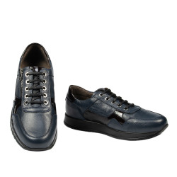 Chaussures casual/sport homme 916 indigo combiné