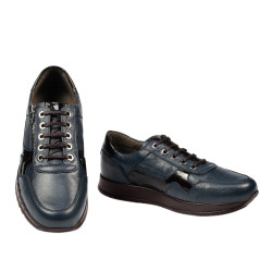 Chaussures casual/sport homme 916-1 indigo combiné