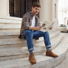 Chaussures décontractées/sport homme 968 bufo marron lifestyle