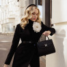 Ceinture femme 42-1m noir pressé lifestyle