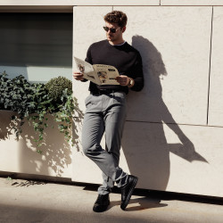 Chaussures casual/sport homme 970-1 noir lifestyle
