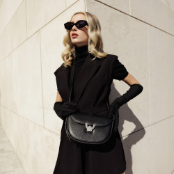 Sac à main femme bandoulière 035g 01 biz noir
