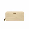Portefeuille femme 201g croco crème