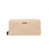Portefeuille femme 201g croco blush rose