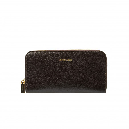 Portefeuille femme 201g marron foncé