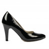 Chaussures élégantes femme 1234 vernis noir