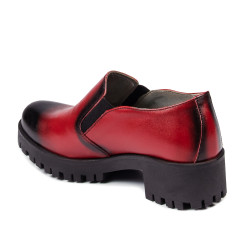 Chaussures décontractées femme 684 a rouge