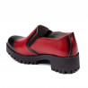 Chaussures décontractées femme 684 a rouge
