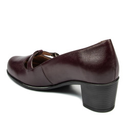 Chaussures décontractées / élégantes femme 6012 bordeaux