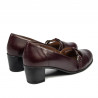 Chaussures décontractées / élégantes femme 6012 bordeaux