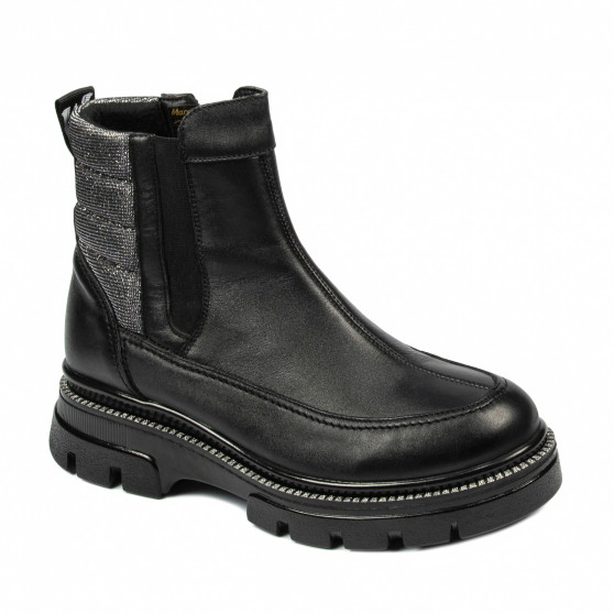 Bottes femme 3357 noir combiné Bottes femme 3357 noir combiné