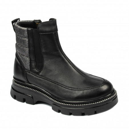 Bottes femme 3357 noir combiné