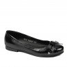 Ballerines femme 6033 noir combiné