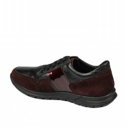 Chaussures de sport hommes 846 bordeaux combiné