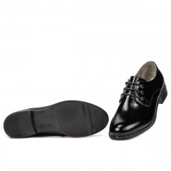Chaussures décontractées femme 6020 vernis noir