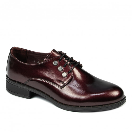Chaussures décontractées femme 6020 vernis bordeaux Chaussures décontractées femme 6020 vernis bordeaux