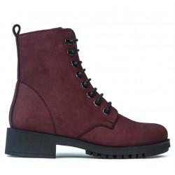 Bottes femme 3336 bufo bordeaux