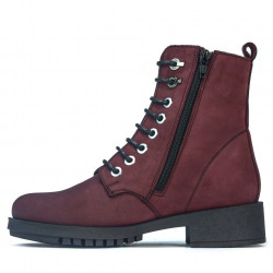 Bottes femme 3336 bufo bordeaux