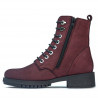 Bottes femme 3336 bufo bordeaux