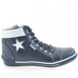Bottes femme 3274 indigo+blanc