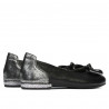 Ballerines femme 6014 noir combiné