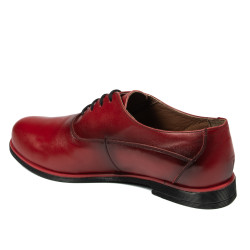 Chaussures décontractées femme 671 en rouge