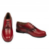 Chaussures décontractées femme 671 en rouge