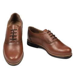 Chaussures décontractées femme 671 en marron