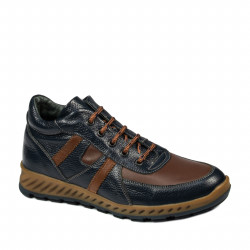 Bottes homme 4120 indigo+marron