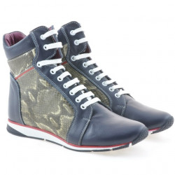 Bottes femme 3275 indigo combiné