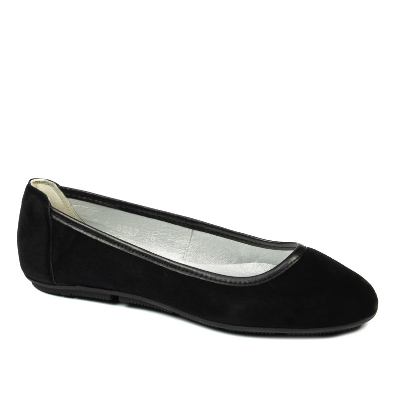 Ballerines femme 6027 noir velours