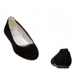 Ballerines femme 6027 noir velours