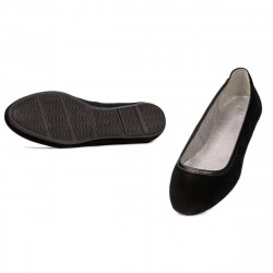 Ballerines femme 6027 noir velours