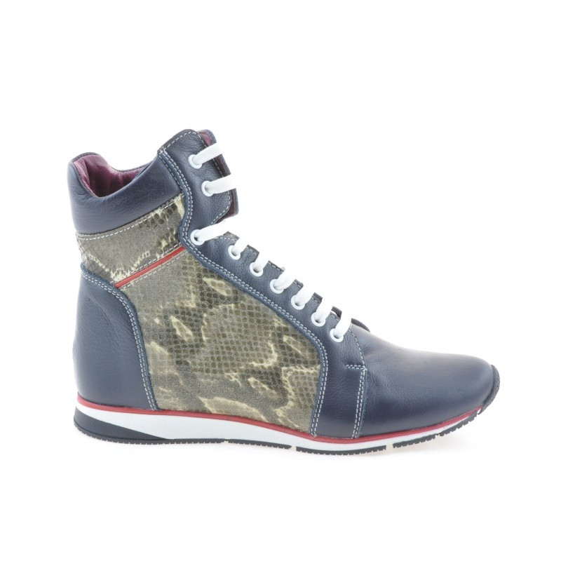Bottes femme 3275 indigo combiné