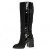 Bottes femme 1185 bufo noir combiné